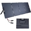 Portable Solar Panel, Solar Charger IP65 Waterproof for Camping RV Blackout Off Grid Outdoor - 2 of 4