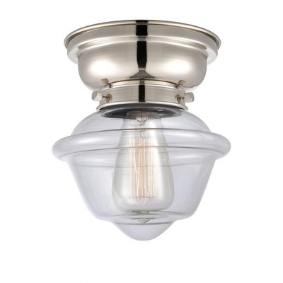 Oxford - 1 Light Flush Mount In Traditional Style-7.15 Inches Tall and 7.5 Inches Wide