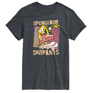 Men's - Spongebob Squarepants - Sk8Pants -Men's Short Sleeve Graphic T-Shirt Short Sleeve Graphic T-Shirt - 1 of 4
