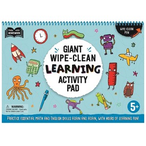 Giant Wipe-Clean Learning Activity Pack - by  Igloobooks (Spiral Bound) - 1 of 1