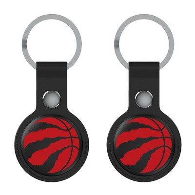 Keyscaper NBA Eastern Conference Teams Insignia Black Airtag Holder 2-Pack
