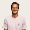 Dalix Sippin' Cup Coffee Ghost Embroidered Relaxed Heavy Soft Cotton T Shirt Mens - 3 of 4