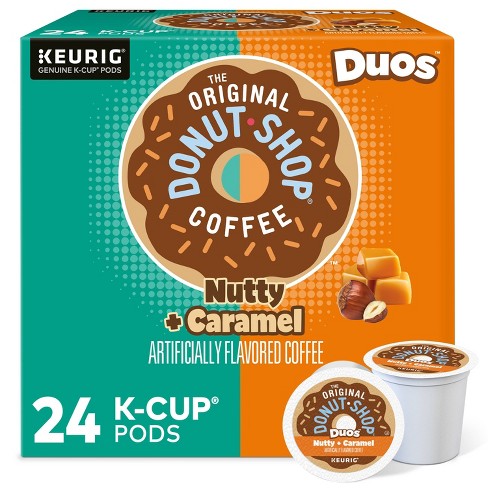 anden Klassifikation Fortløbende The Original Donut Shop Duos Nutty + Caramel Keurig Single-serve K-cup  Pods, Medium Roast Coffee - 24ct : Target