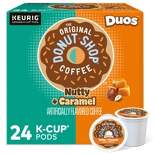 The Original Donut Shop Duos Nutty + Caramel Keurig Single-Serve K-Cup Pods, Medium Roast Coffee - 24ct