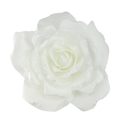 Raz Imports 17.5" White Camilla Artificial Flower Spring Wall Decoration