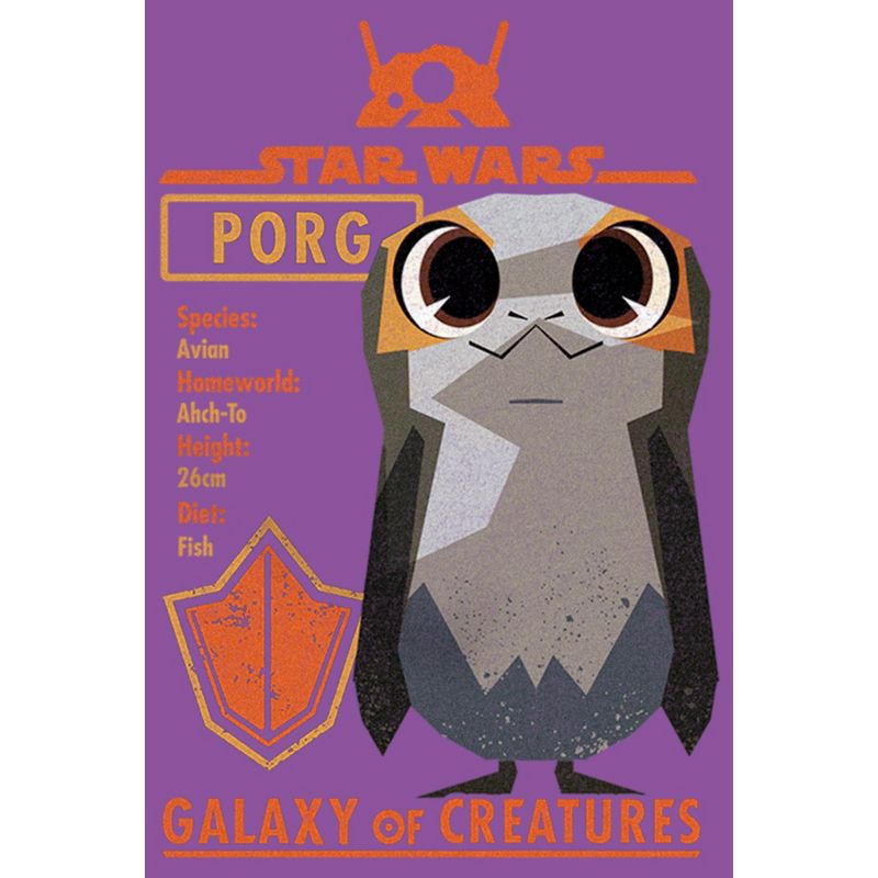 Girl's Star Wars: Galaxy of Creatures Georgie Porgie T-Shirt, 2 of 5