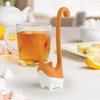 Ototo Holiday Gift Silicone Louie Cat Tea Infuse White/ Black - 3 of 4