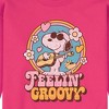 Men's - Peanuts - Feelin Groovy Snoopy And Woodstock Graphic Fleece Sweatshirt - 2 of 4