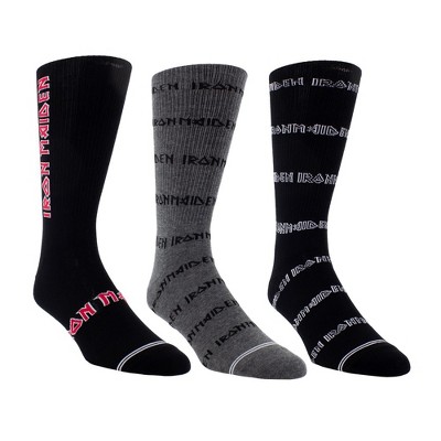 Iron Maiden Men's Crew Socks - 3 Pack