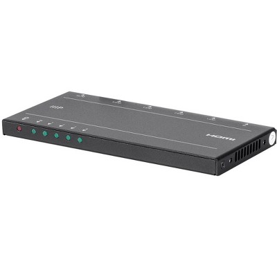 Monoprice Blackbird 4K Pro 1x4 Ultra Slim HDMI Splitter, HDR, 4K@60Hz, HDCP 2.2