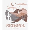Adventure Society Sedona Arizona Long Sleeve Adult Hooded Sweatshirt - 2 of 3