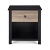 NicBex Nightstand with 1 Drawer and Open Storage Modern Bedside Table End Table for Bedroom, Living Room, Study - 2 of 4