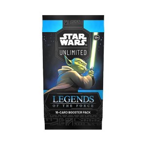 2025 Star Wars Unlimited - Legends Of The Force Bl Collectible Trading Cards - 1 of 3