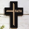 The Lakeside Collection Carved Cross - Faith - 4 of 4