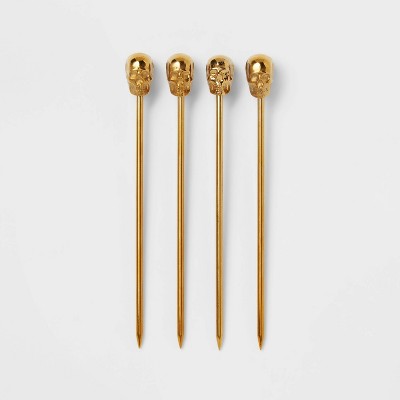 Skull Cocktail Stirrers