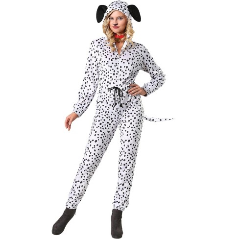 Halloweencostumes.com 1x Women Women's Plus Size Cozy Dalmatian