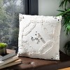 Daphne Pillow - White - 20"X20" - Safavieh - 4 of 4