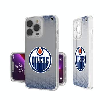 Keyscaper Edmonton Oilers Linen Clear Phone Case