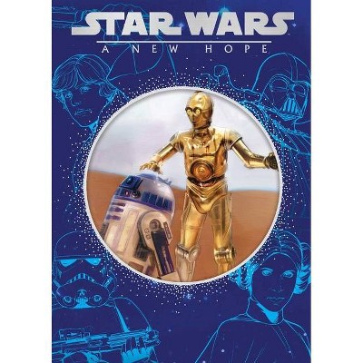 Star Wars: A New Hope - (Disney Die-Cut Classics) by  Editors of Studio Fun International (Hardcover)