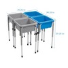 ECR4Kids 4-Station Sand and Water Adjustable Play Table - 2 of 4