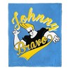 Cartoon Network Johnny Bravo Varsity Johnny Silk Touch Throw Blanket 50x60 Inches - 3 of 4