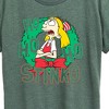 Women's - Hey Arnold! - Ho Ho Ho Stinko Short Sleeve Graphic T-Shirt - 2 of 4