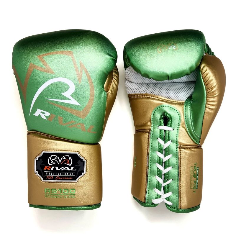 Rival Boxing RS100 Pro Lace-Up Sparring Gloves, 2 of 6