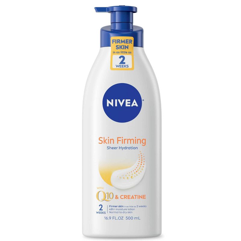 Nivea Skin Firming Hydration Body Lotion with Q10 and Shea Butter Scented - 16.9 fl oz, 1 of 14