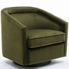 Classic Swivel Barrel Chair - WOVENBYRD - 3 of 4