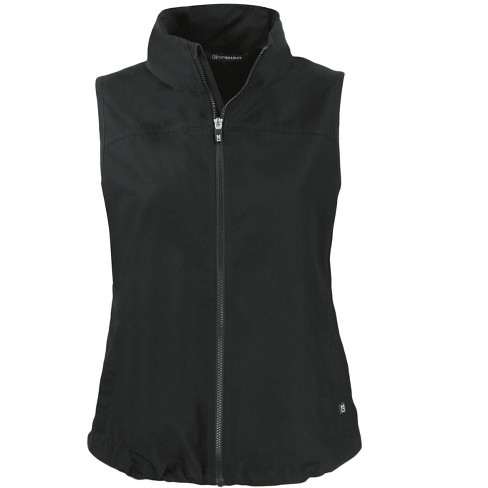 Women's Long Puffer Vest With Hood - S.e.b. By Sebby Black X-large : Target