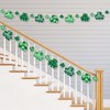 Big Dot of Happiness Shamrock St. Patrick's Day - Saint Paddy's Day Party Decorations - Clothespin Garland Banner - 44 Pieces - 2 of 4