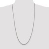 Black Bow Jewelry 2.5mm Sterling Silver Solid Rope Chain Necklace - 2 of 4