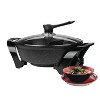 Brentwood 1,600-Watt Electric Non-Stick Shabu Shabu Hot Pot in Black - 4 of 4