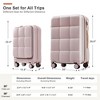 YONWAY 3 Piece Luggage Set, with TSA Lock & Spinner Wheels Luggage Set, Expandable, with Travel Bag - 3 of 4