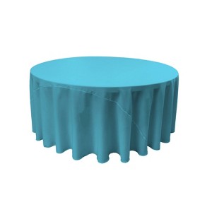 Slickblue Polyester Poplin Round Tablecloth 41 Different Colors 7 Sizes - 1 of 1
