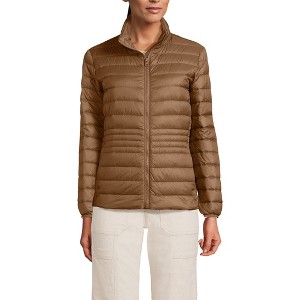 Lands' End Women's Wanderweight Ultralight Packable Down Jacket - 1 of 4