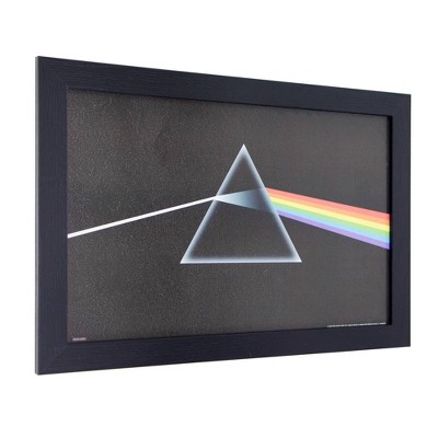 Licensed Pink Floyd 'Dark Side of the Moon' Album Cover Framed Wall Art - Crystal Art Gallery