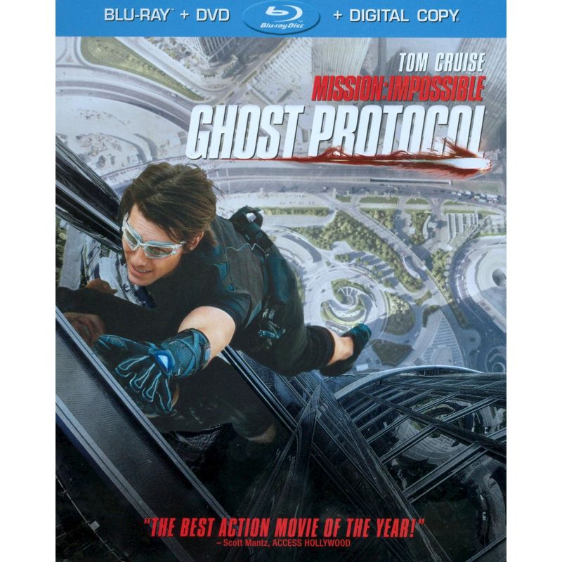 Mission: Impossible - Ghost Protocol (2 Discs) (Includes Digital Copy) (Blu-ray/DVD) (UltraViolet), 1 of 2