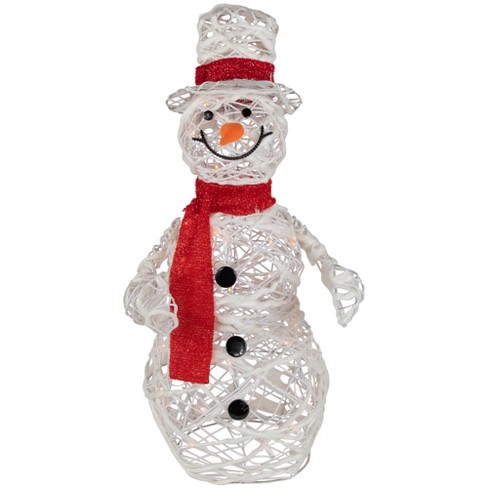 Northlight Set Of 3 Lighted Snowman Family Outdoor Christmas