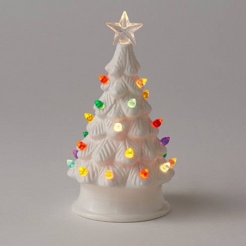 target ceramic christmas tree with lights