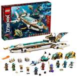 LEGO NINJAGO Hydro Bounty Submarine Toy Building Set 71756