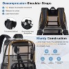 Hachikiko 15.6in Laptop Sleeve Clear PVC Backpack - Semi-Black Transparent Bookbag for Stadium/College - 4 of 4