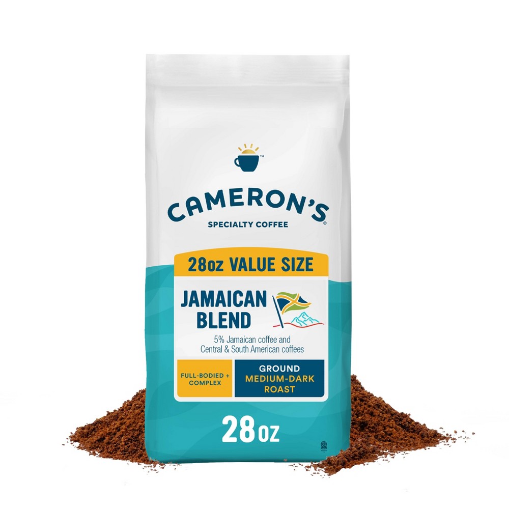 Photos - Coffee Cameron's  Jamaican Blend Medium Dark Roast Ground  - 28oz