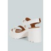 Urla Eyelet Detail Platform Heel Sandals Women - 3 of 4