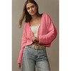 Coolmee Women's Cardigan Bolero Shrugs for Evening Dress Long Sleeve Lightweight Cropped Open Front Casual Knit Top - 2 of 2