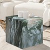 Meridian Furniture,Piazza Marble Finish Concrete End Table - 2 of 4