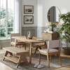 Nathan James Beacon Seagrass Bench Light Brown - 4 of 4