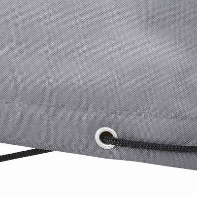 Gray Heavy Duty Waterproof Outdoor Sectional Sofa Cover