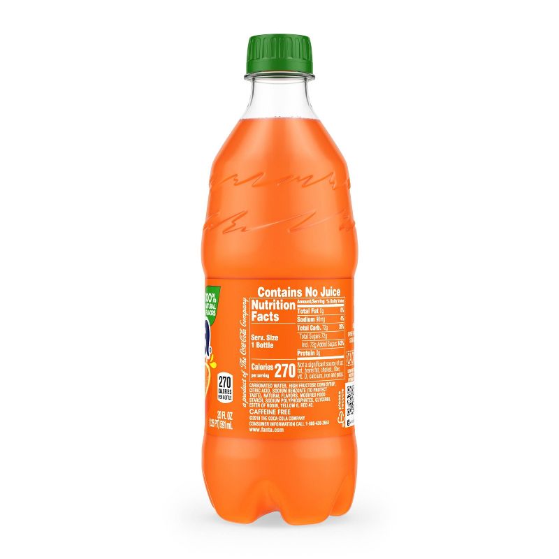 Fanta Orange Soda - 20 fl oz Bottle, 6 of 10