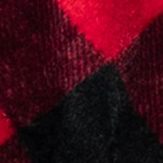 plaid red/black